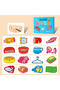 Daily Necessities 32 Pcs Enlightenment Card Matching Puzzle Early Education Cartoon Pattern Cognitiv - 2