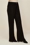 Slit Detail Suede Pants 70904 - 2
