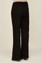 Slit Detail Suede Pants 70904 - 3