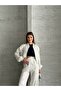 Women's Leopard Satin Jacket Pants Two Piece Set