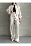 Women's Leopard Satin Jacket Pants Two Piece Set - 6