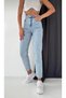 Femme//New Season//High Waist//Stretchy//Boyfriend//Women's Denim Pants