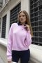 Women's Polo Neck Button Detailed Knitwear Sweater Pink - 25K 2546 - 2