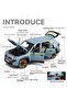 Bmw Xm Diecast Model Car 1:24 Doors Trunk Hood Open Without Battery Bmw Jeep Xm - 6