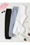 3 Pieces of Sweatpants with Elasticated Cuffs, Ribbed Winter Mix - 2
