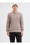 Knitted polo Plain Knitted polo