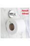 Metal Toilet Roll Holder Adhesive Open Bracket Wc Paper Stand Cloth Towel Holder Rustproof Sturdy Chrome - 5