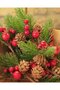 Kokina New Year's Flower, Artificial Pine Cone Cherry Cluster, New Year's Ornament, 13 cm - 1 Piece - 8