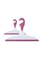 2-Piece Set - Pink, Mop and Broom Holder for Countertop and Glass - 6