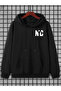 Men's Nc Printed Sweatshirt 3-Thread Quality Fabric Oversized Cut - 2