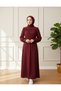 Zippered Cuffed Bust-Length Robe Dress - 2