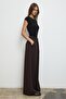 Palazzo Trousers Brown - 4