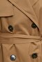 Mora Short Trench Coat Camel - 5