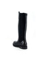D25Kc-2365 Women's Genuine Leather Back Zipper Lycra Daily Boots - 3