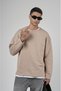 Trend Biz Oversize Pis Collar Men's Plain Sweatshirt - 2