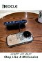 جراب هاتف مخفي مزود بحامل رائد فضاء لهاتف iPhone 14 13 Pro، واقي عدسة كاميرا رائد فضاء لطيف - 3