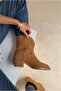 Women's Boots Camel Suede - 3