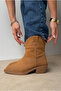Women's Boots Camel Suede