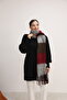 Soft Textured Tasseled Women's Scarf Shawl Shoulder Shawl 190X50 cm