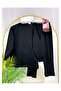Lace-Up Stand-Up Collar Zippered Puff Scuba  Jacket Pants Double Set - 2