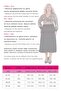 Women's Coffee Black Snake Pattern Blocky Double Breasted Neckline Balloon Sleeve Plus Size Stretchy Maxi Dress - 2