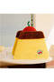 Cat scratching bed for scratching and sleeping, Cherry Pudding Shape Cat Scratcher, Size, 44cm - 5