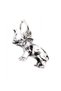 Pendant Silver 925 Patinated Elephant