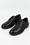 100% Genuine Leather Black Daily Comfortable Classic Men's Shoes Luass27Al0057