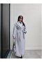 معطف بحزام وتفاصيل جيوب مفتوحة - 4