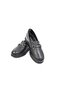 449 Leather Buckle Detailed Women's Loafer Shoes - Black - 5