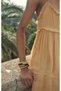 Zr Model 6-Piece Gold Combination Elastic Bracelet