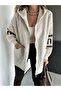 Stone Sleeves Knitwear Boucle Coat - 5