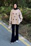 Ribboned Knitwear Sweater Beige
