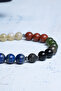 Certified Chakra Natural Stone Macrame Bracelet - 5