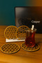 Tea Coffee Cup Coaster Stylish Modern Design