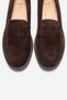 Pli̇ne Brown Suede Genuine Leather Women's Loafer Shoes - 2