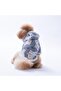 Barrow Frost Polar Bear Pattern Dog Coat Thick Plush Dog Outfit Cat Outfit - 3