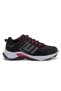 Men's Trekking Sports Shoes Black Red Imported Waterproof Lace-Up - 3