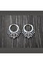 Vintage Special Design Ring-Passable 316L Stainless & Tarnish-Free Steel Earrings Pair - 6