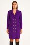 Knitwear Double-Breasted Cardigan Dress