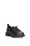 2553801K Women's Genuine Leather Casual Shoes Black - 2