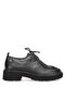 2411550K Women's Genuine Leather Casual Shoes Black