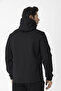 Hooded Men's Sweat Water Repellent Black 6054 - 5