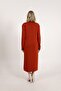 Women's Long Sleeve Knit Dress - - 2