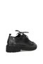 2411550K Women's Genuine Leather Casual Shoes Black - 4