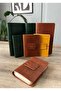 دفتر ملاحظات من الجلد من Aegean Leather باللون الأسود - 6