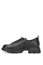 2553801K Women's Genuine Leather Casual Shoes Black - 3