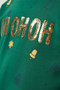 Christmas Outfit with Tulle Skirt for Girls, Top and Bottom Set, Christmas Green - 6