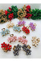 Elegant Crystal Stone Flower Buckle Set of 12, Combined with Any Outfit - 2