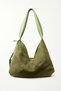 Bag 100% Natural Real Leather Khaki Green Shoulder Bag 1300 - 2